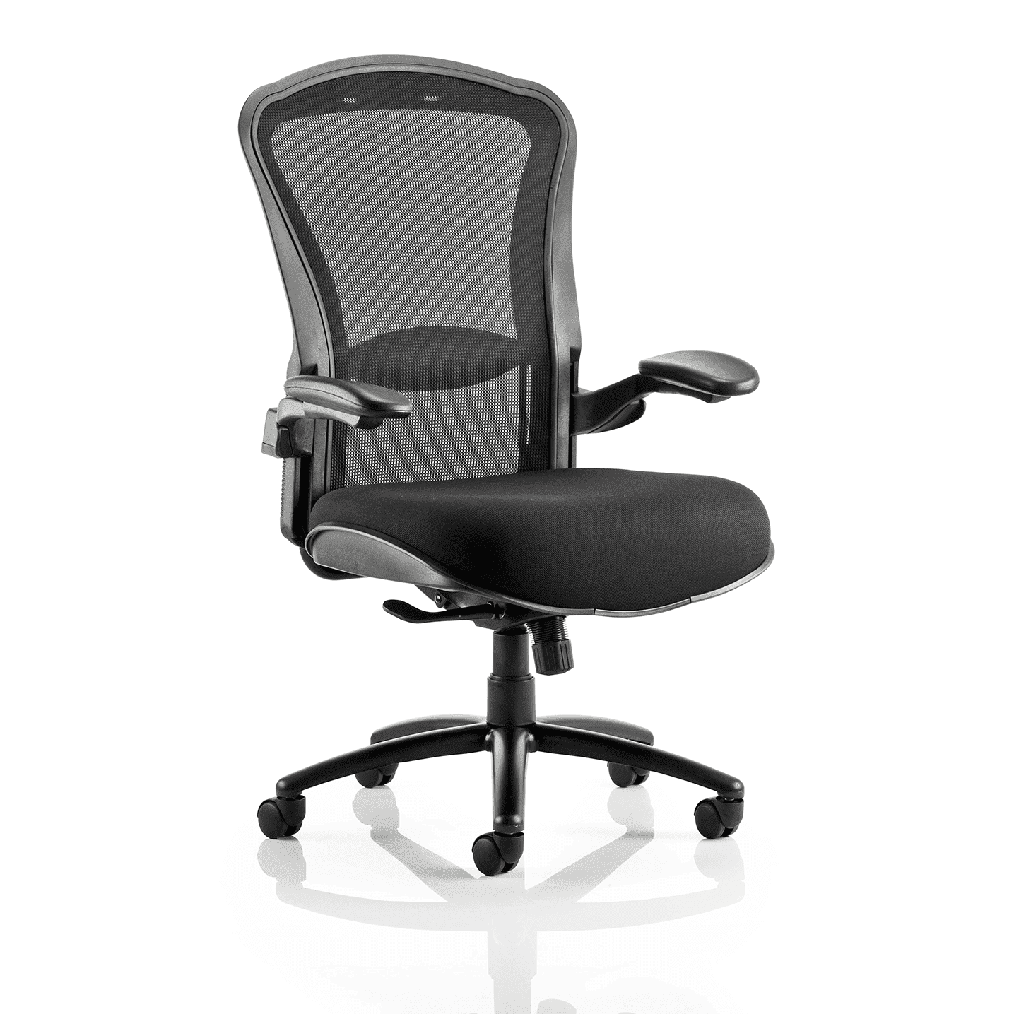 Houston High Mesh Back Heavy Duty Task Operator Office Chair with Arms