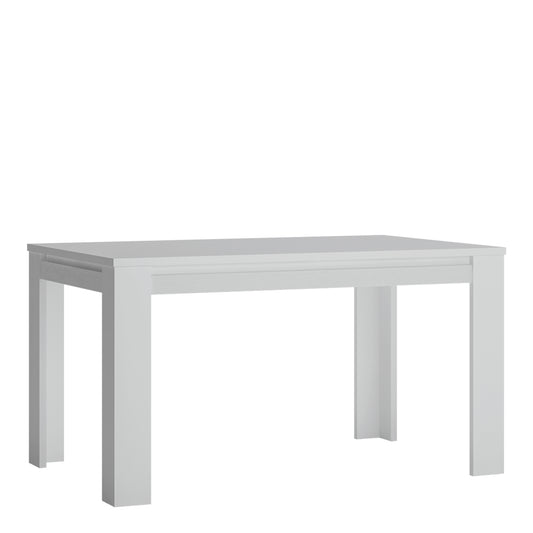 Novus Extending Dining Table in Alpine White