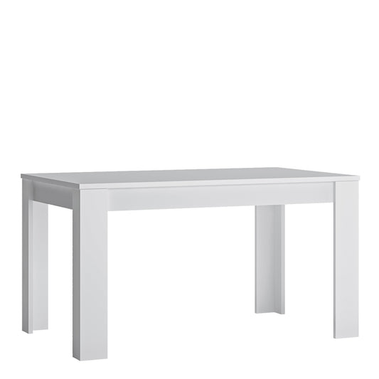 Friboi extending dining table 140-180cm in White
