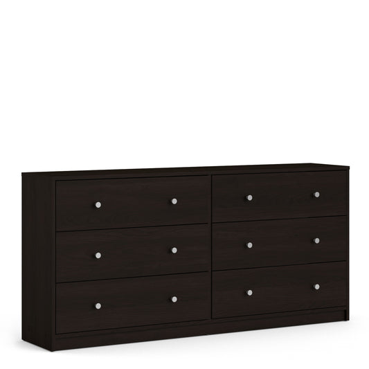 June Chest of 6 Drawers (3+3) in Coffee