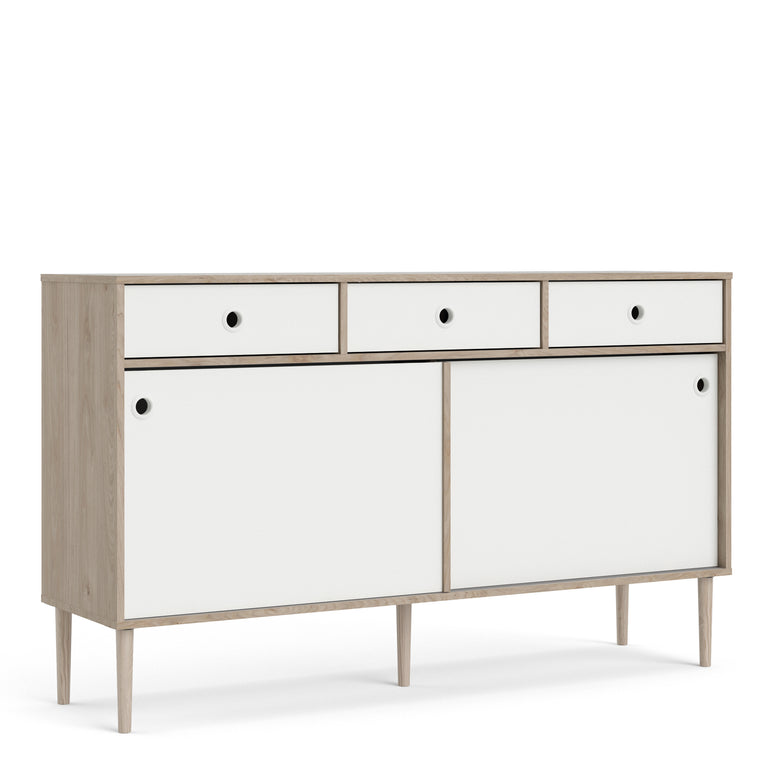 Rome Sideboard 2 Sliding Doors + 3 Drawers