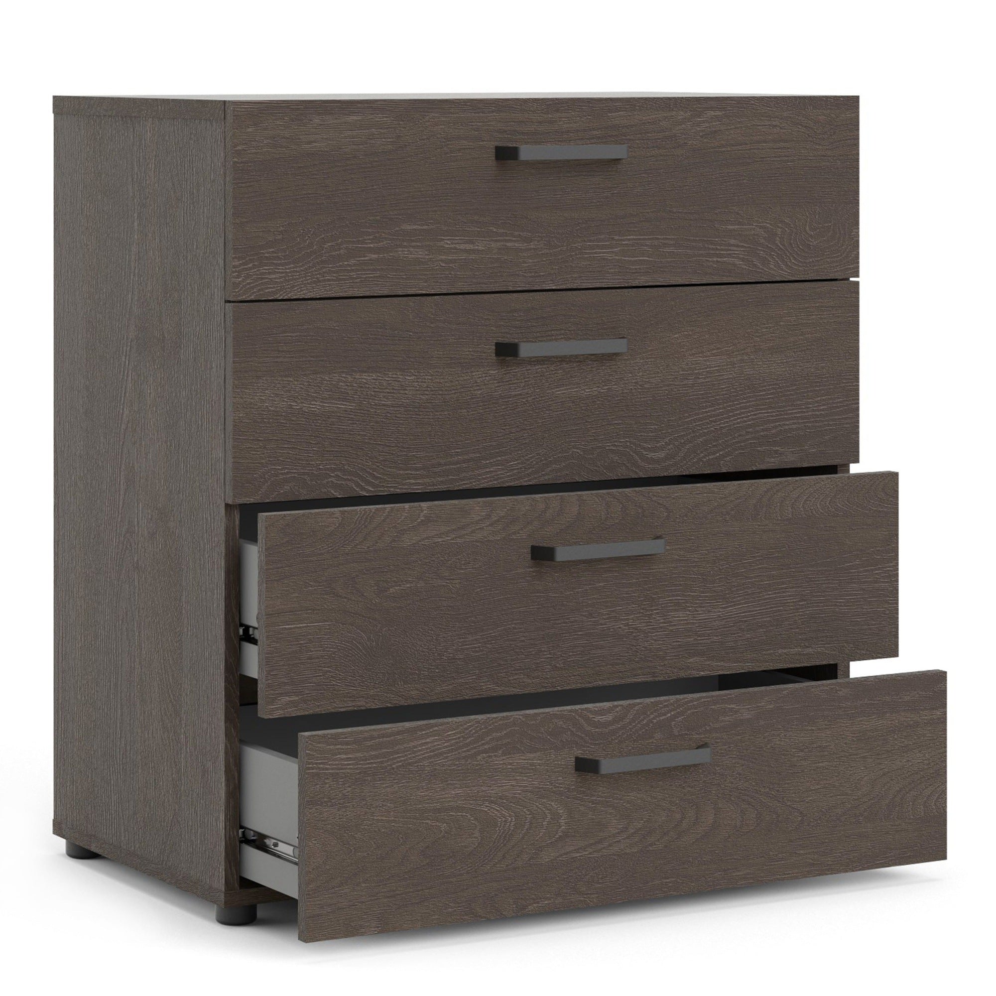 Austin chest 4 drawers Rovere Gessato Dark Oak