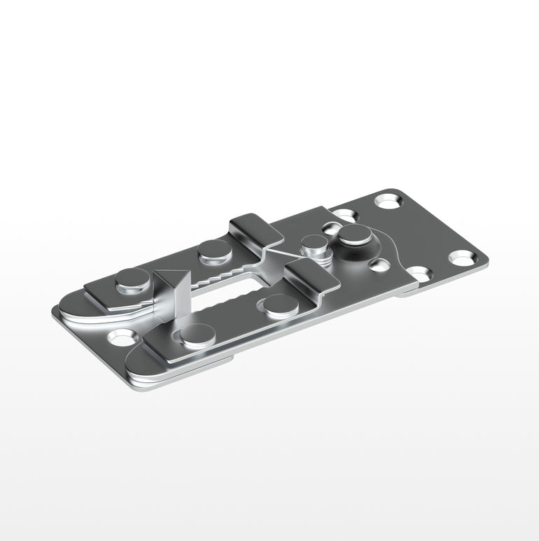 Brixworth Modular Linking Bracket Set of 2, Steel Connectors for Modular Office Furniture, Durable & Easy Self-Assembly