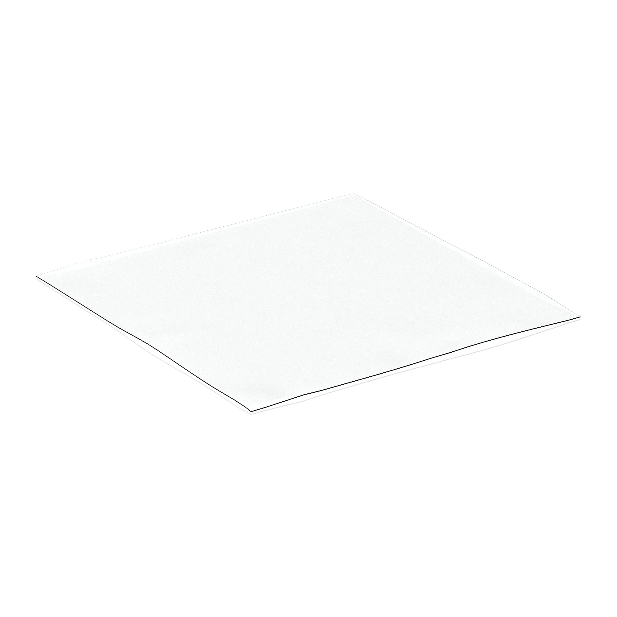 Dynamic Clear Chair Mat for Office or Home, PVC Floor Protector, Multiple Sizes (900–1200 x 900mm), Durable, 1 Year Warranty