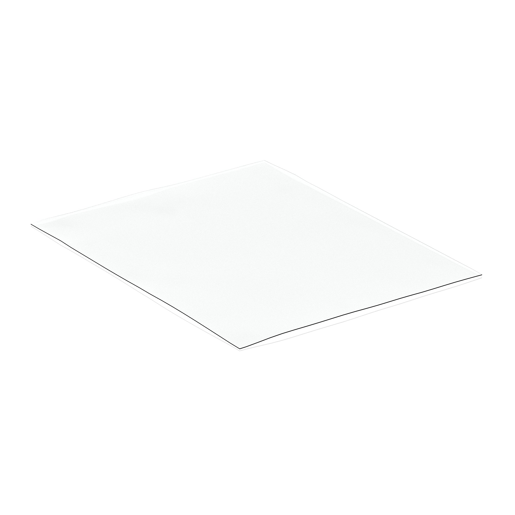 Dynamic Clear Chair Mat for Office or Home, PVC Floor Protector, Multiple Sizes (900–1200 x 900mm), Durable, 1 Year Warranty