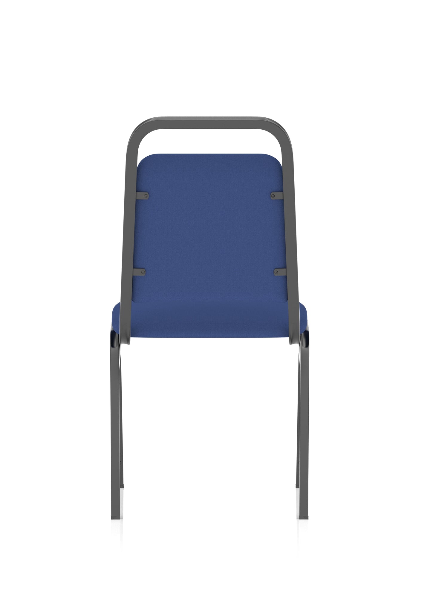 Banqueting Stacking Chair - Fabric Seat & Back, Steel Frame, Pre-Assembled, 115kg Capacity, 8hr Usage, 1-Year Guarantee - 460x500x850mm