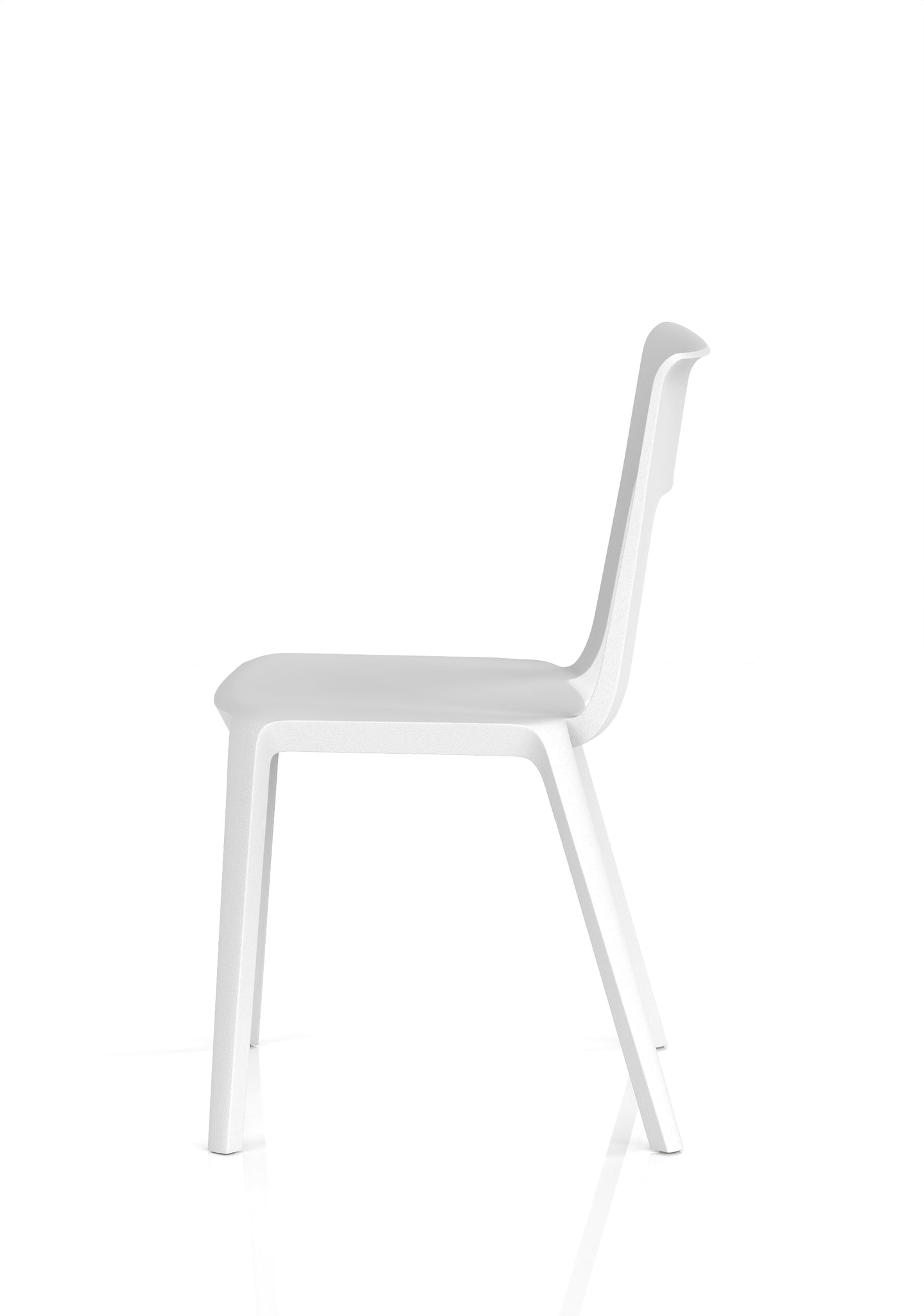 Nest Edge Stacking Cafe & Bistro Chair – Stackable Polypropylene, White/Grey/Green/Red, With or Without Arms, Ready Assembled, 5 Year Warranty