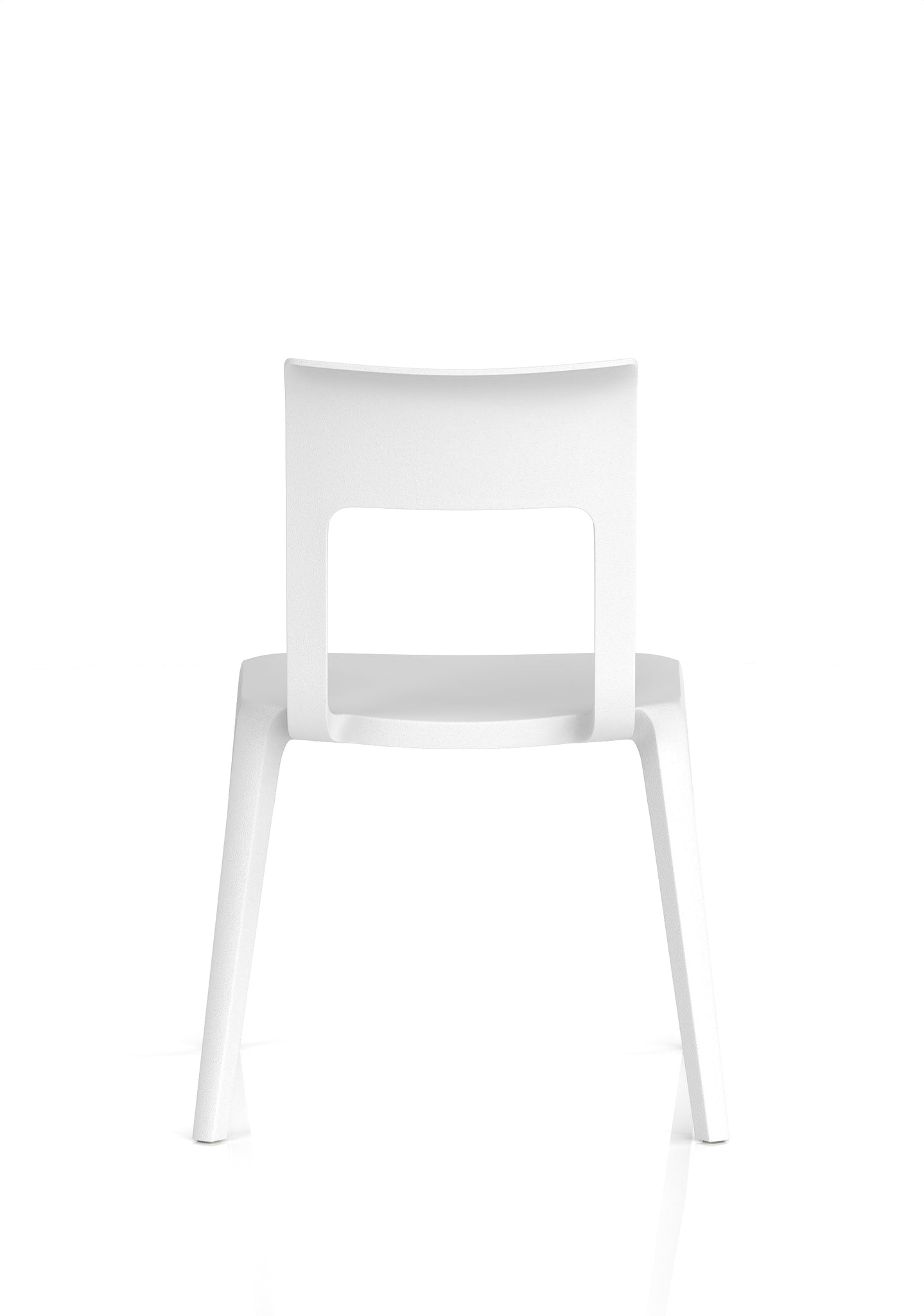Nest Edge Stacking Cafe & Bistro Chair – Stackable Polypropylene, White/Grey/Green/Red, With or Without Arms, Ready Assembled, 5 Year Warranty
