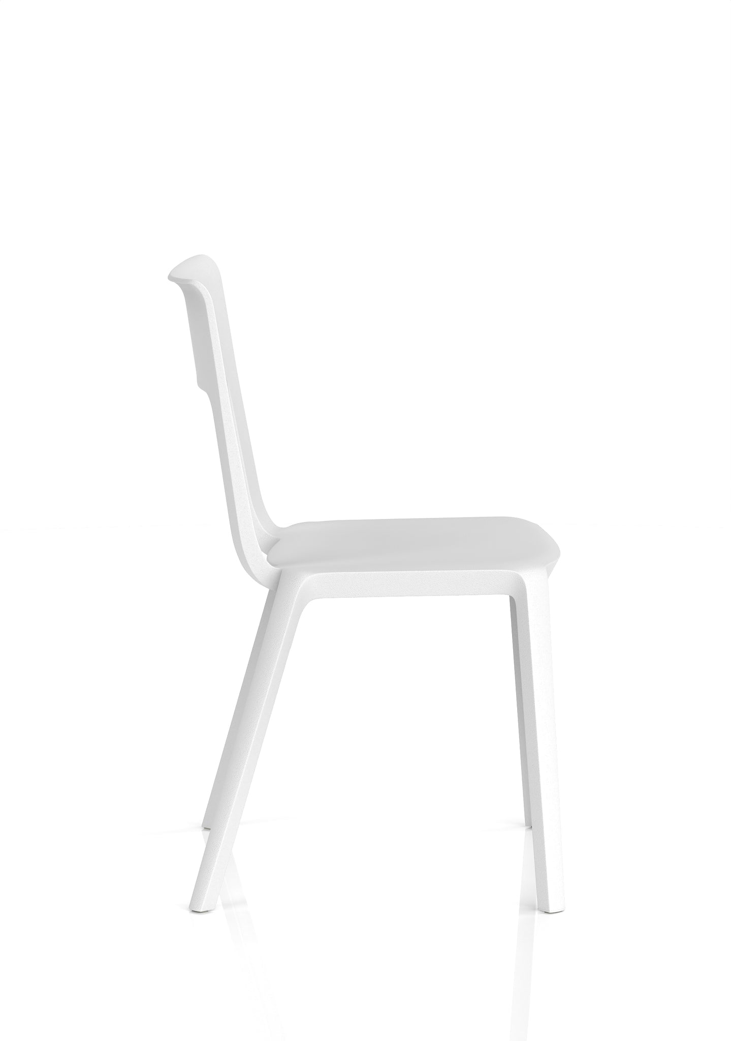Nest Edge Stacking Cafe & Bistro Chair – Stackable Polypropylene, White/Grey/Green/Red, With or Without Arms, Ready Assembled, 5 Year Warranty
