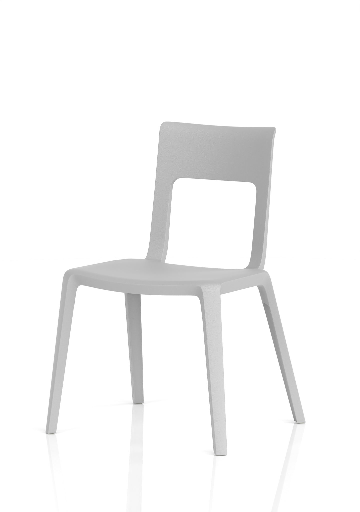 Nest Edge Stacking Cafe & Bistro Chair – Stackable Polypropylene, White/Grey/Green/Red, With or Without Arms, Ready Assembled, 5 Year Warranty
