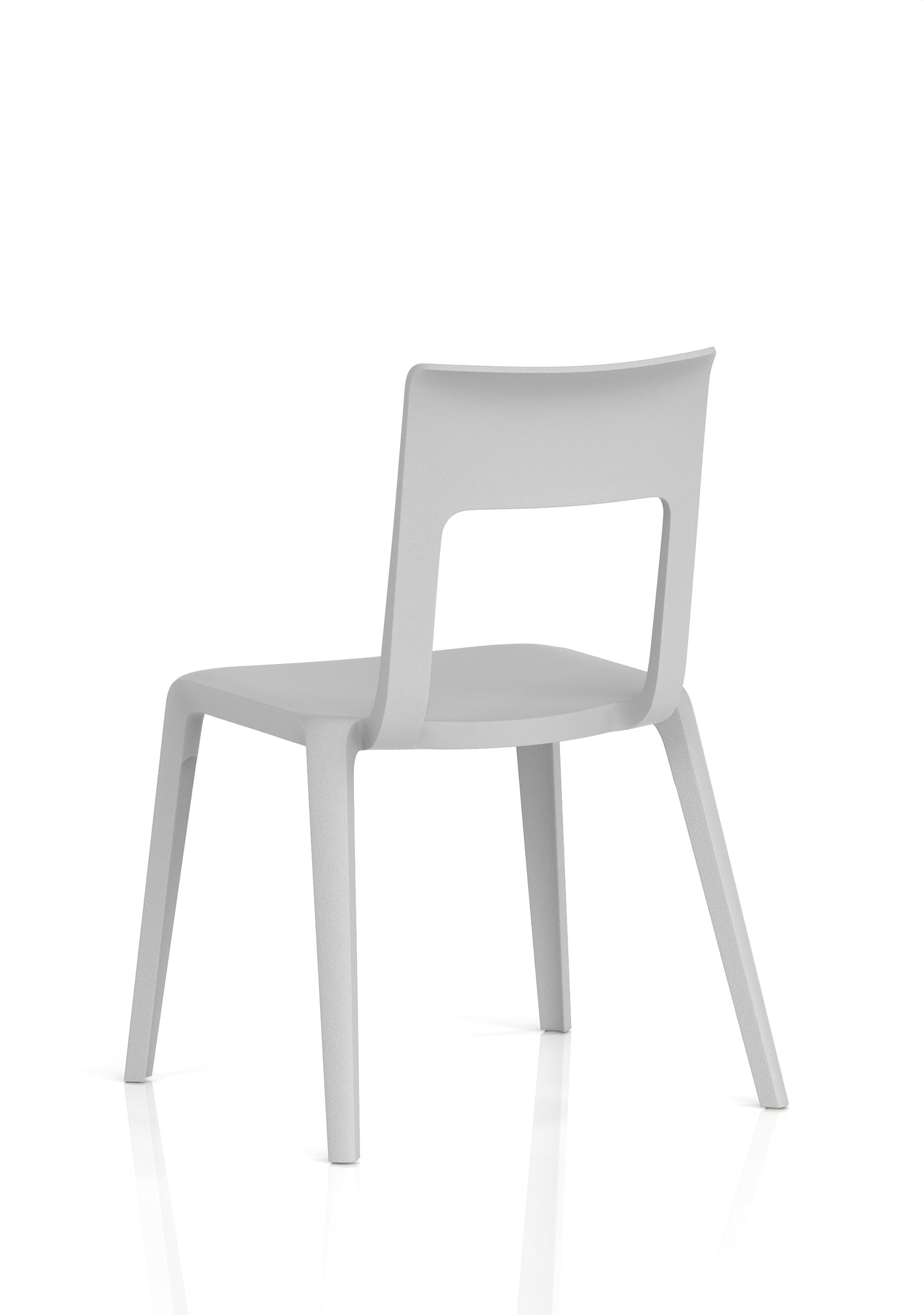 Nest Edge Stacking Cafe & Bistro Chair – Stackable Polypropylene, White/Grey/Green/Red, With or Without Arms, Ready Assembled, 5 Year Warranty