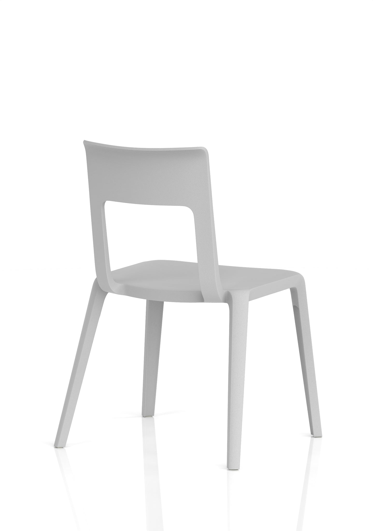 Nest Edge Stacking Cafe & Bistro Chair – Stackable Polypropylene, White/Grey/Green/Red, With or Without Arms, Ready Assembled, 5 Year Warranty