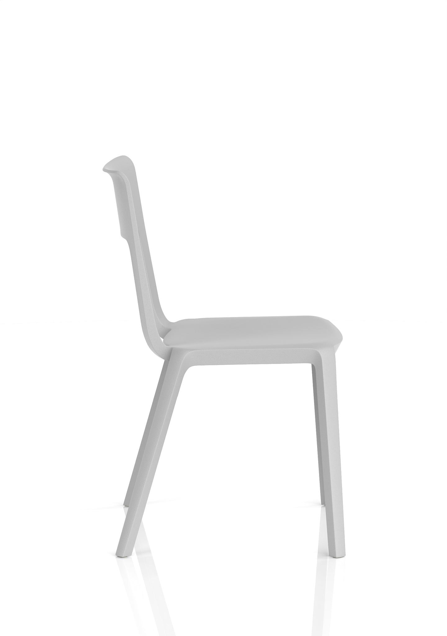 Nest Edge Stacking Cafe & Bistro Chair – Stackable Polypropylene, White/Grey/Green/Red, With or Without Arms, Ready Assembled, 5 Year Warranty