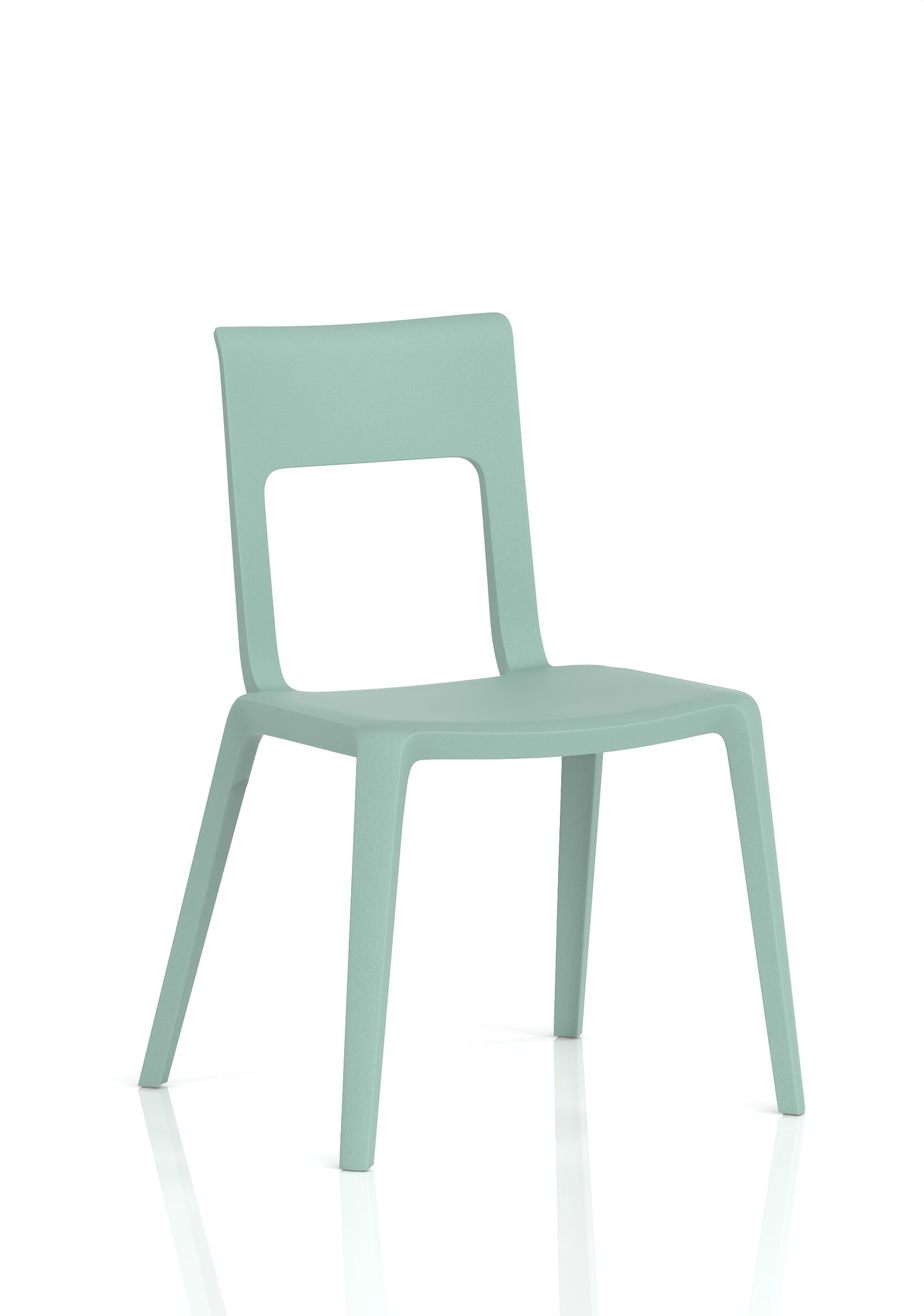 Nest Edge Stacking Cafe & Bistro Chair – Stackable Polypropylene, White/Grey/Green/Red, With or Without Arms, Ready Assembled, 5 Year Warranty