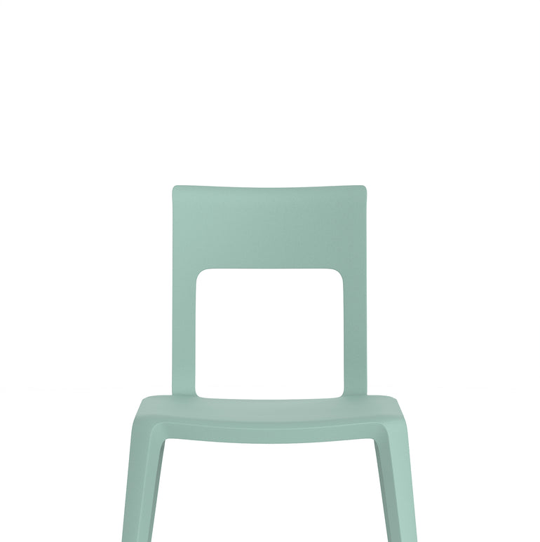 Nest Edge Stacking Cafe & Bistro Chair – Stackable Polypropylene, White/Grey/Green/Red, With or Without Arms, Ready Assembled, 5 Year Warranty
