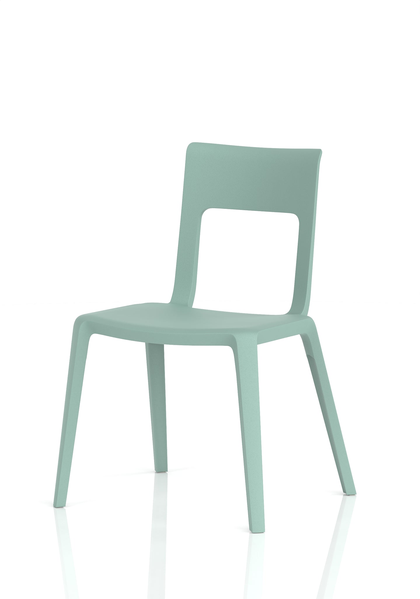 Nest Edge Stacking Cafe & Bistro Chair – Stackable Polypropylene, White/Grey/Green/Red, With or Without Arms, Ready Assembled, 5 Year Warranty