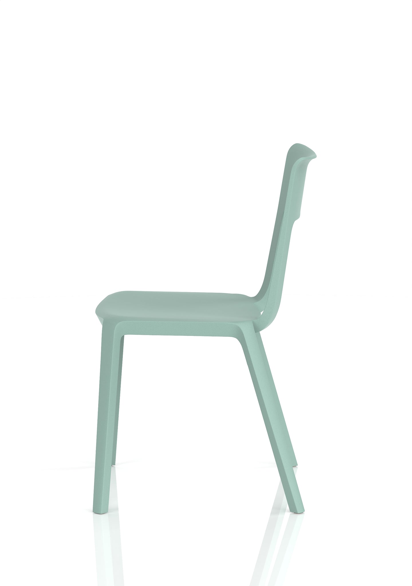 Nest Edge Stacking Cafe & Bistro Chair – Stackable Polypropylene, White/Grey/Green/Red, With or Without Arms, Ready Assembled, 5 Year Warranty