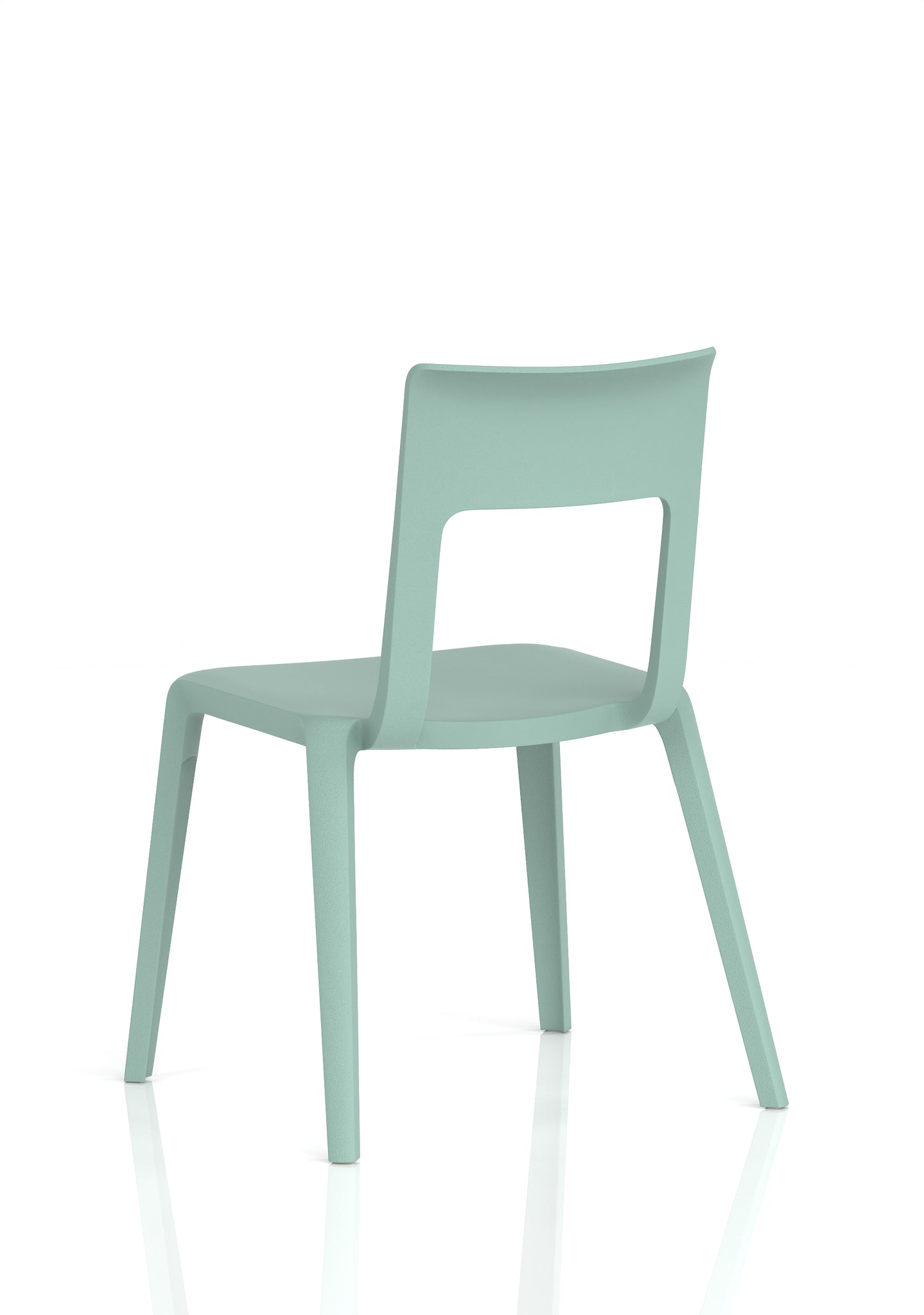 Nest Edge Stacking Cafe & Bistro Chair – Stackable Polypropylene, White/Grey/Green/Red, With or Without Arms, Ready Assembled, 5 Year Warranty
