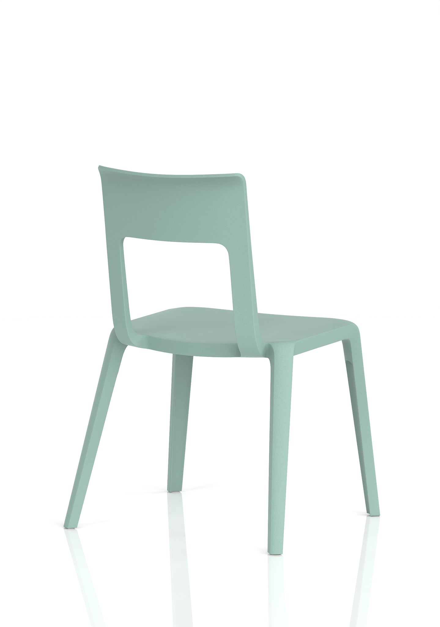 Nest Edge Stacking Cafe & Bistro Chair – Stackable Polypropylene, White/Grey/Green/Red, With or Without Arms, Ready Assembled, 5 Year Warranty