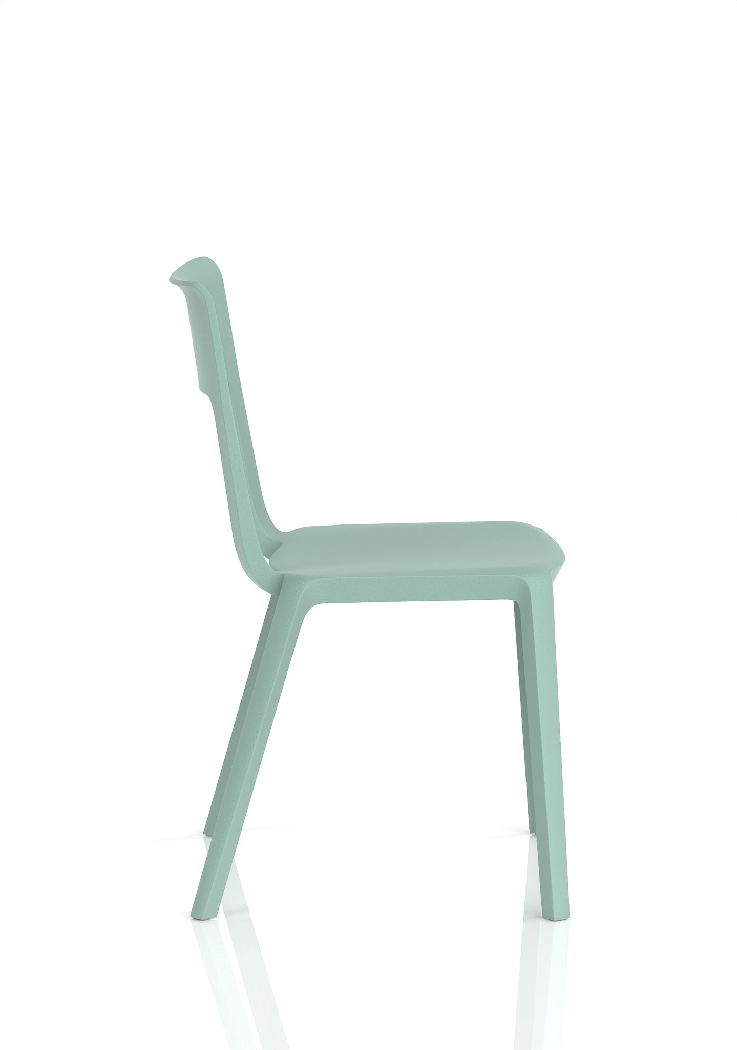 Nest Edge Stacking Cafe & Bistro Chair – Stackable Polypropylene, White/Grey/Green/Red, With or Without Arms, Ready Assembled, 5 Year Warranty