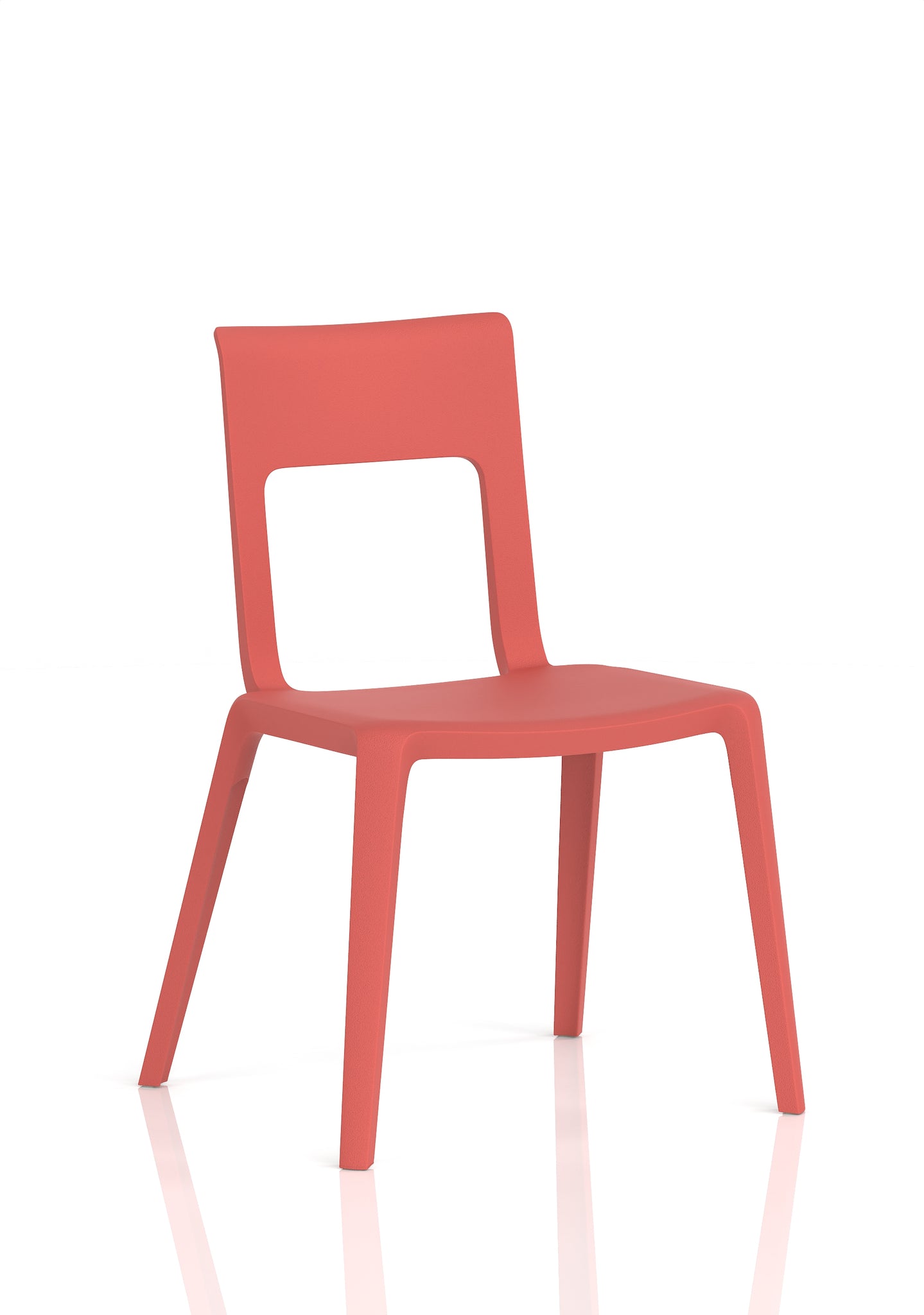 Nest Edge Stacking Cafe & Bistro Chair – Stackable Polypropylene, White/Grey/Green/Red, With or Without Arms, Ready Assembled, 5 Year Warranty