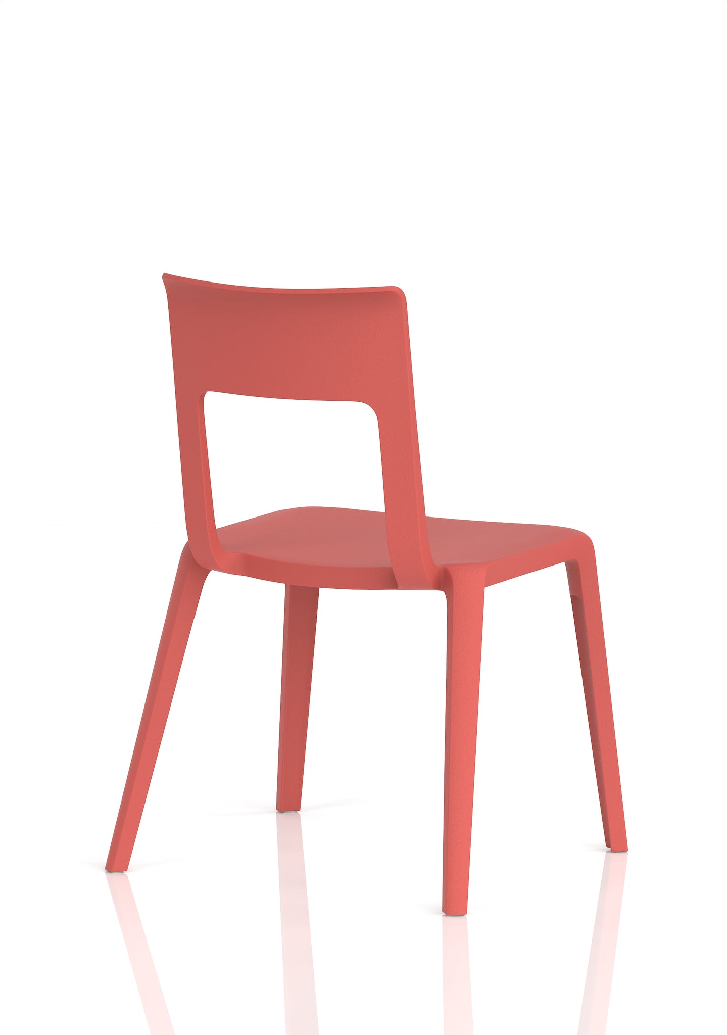 Nest Edge Stacking Cafe & Bistro Chair – Stackable Polypropylene, White/Grey/Green/Red, With or Without Arms, Ready Assembled, 5 Year Warranty