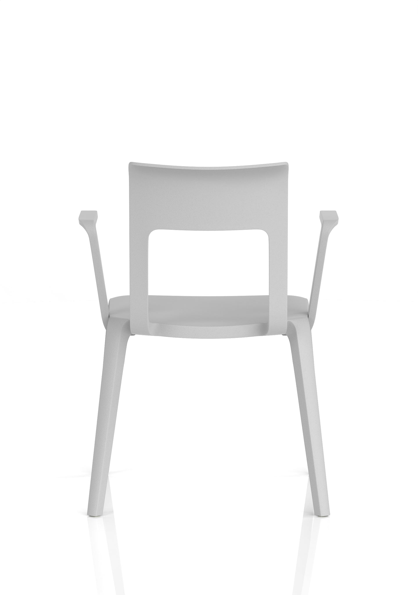 Nest Edge Stacking Cafe & Bistro Chair – Stackable Polypropylene, White/Grey/Green/Red, With or Without Arms, Ready Assembled, 5 Year Warranty