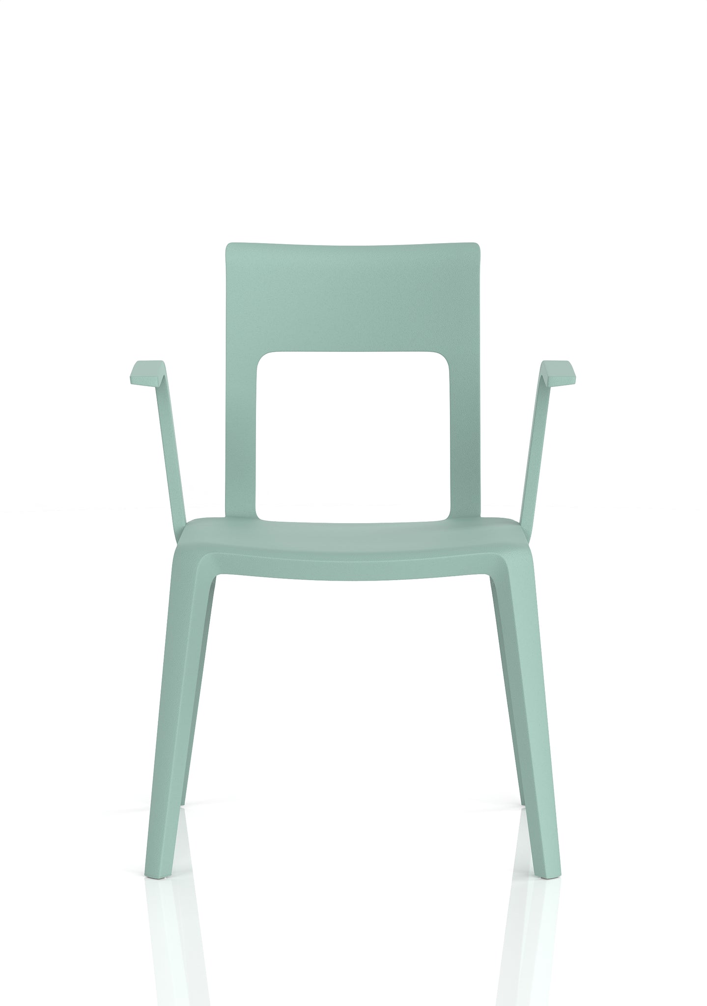 Nest Edge Stacking Cafe & Bistro Chair – Stackable Polypropylene, White/Grey/Green/Red, With or Without Arms, Ready Assembled, 5 Year Warranty