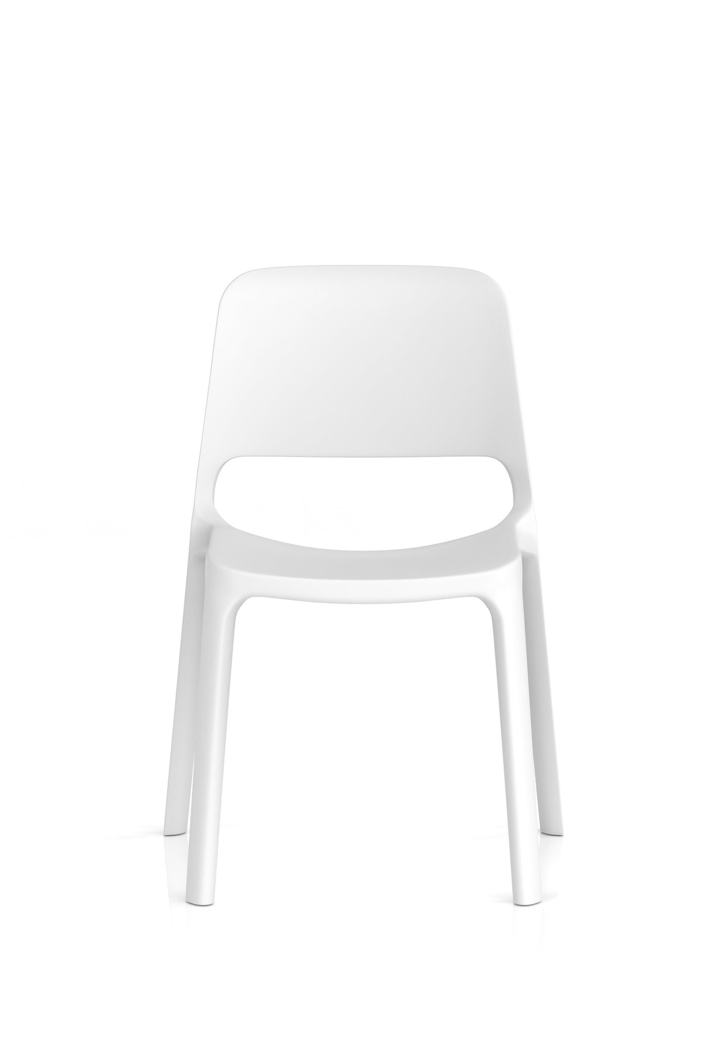 Nest Loop Stacking Cafe & Bistro Chair – Polypropylene, White/Grey/Blue, With or Without Arms, No Assembly, 5 Year Warranty – Modern Space-Saving Office Dining Seating