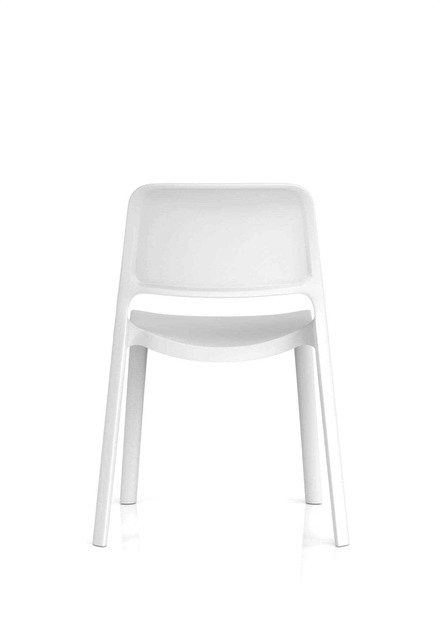 Nest Loop Stacking Cafe & Bistro Chair – Polypropylene, White/Grey/Blue, With or Without Arms, No Assembly, 5 Year Warranty – Modern Space-Saving Office Dining Seating