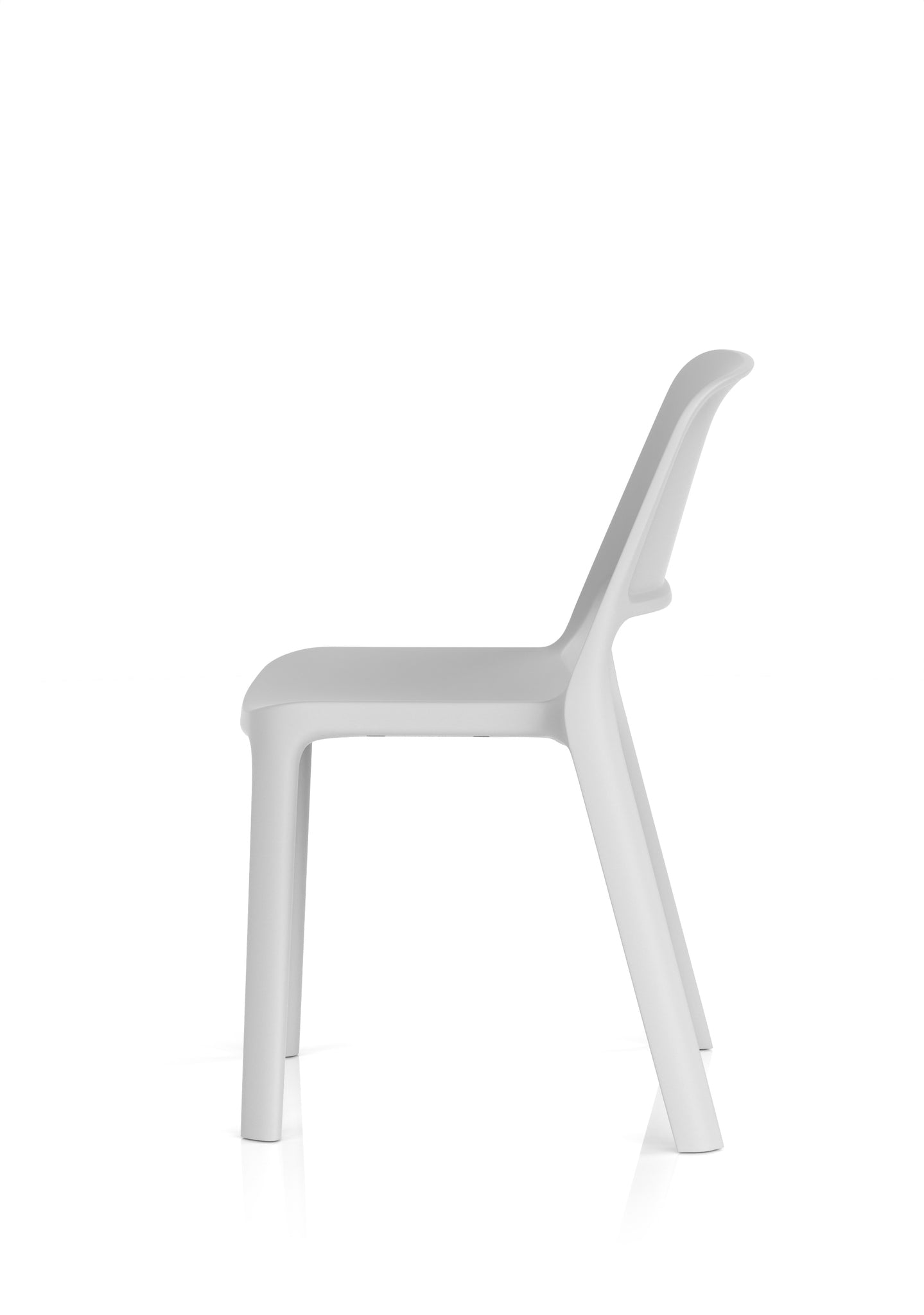 Nest Loop Stacking Cafe & Bistro Chair – Polypropylene, White/Grey/Blue, With or Without Arms, No Assembly, 5 Year Warranty – Modern Space-Saving Office Dining Seating