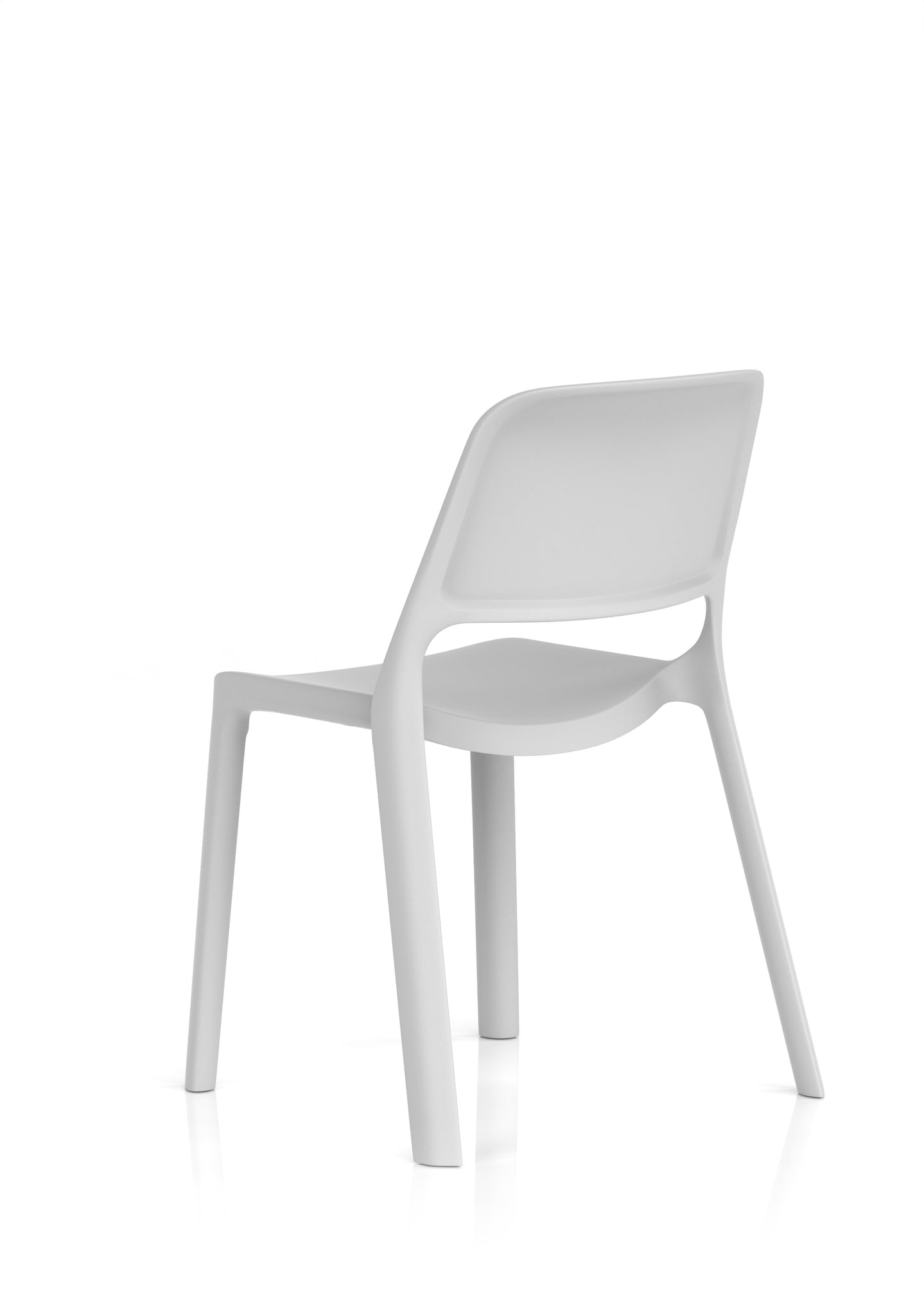 Nest Loop Stacking Cafe & Bistro Chair – Polypropylene, White/Grey/Blue, With or Without Arms, No Assembly, 5 Year Warranty – Modern Space-Saving Office Dining Seating