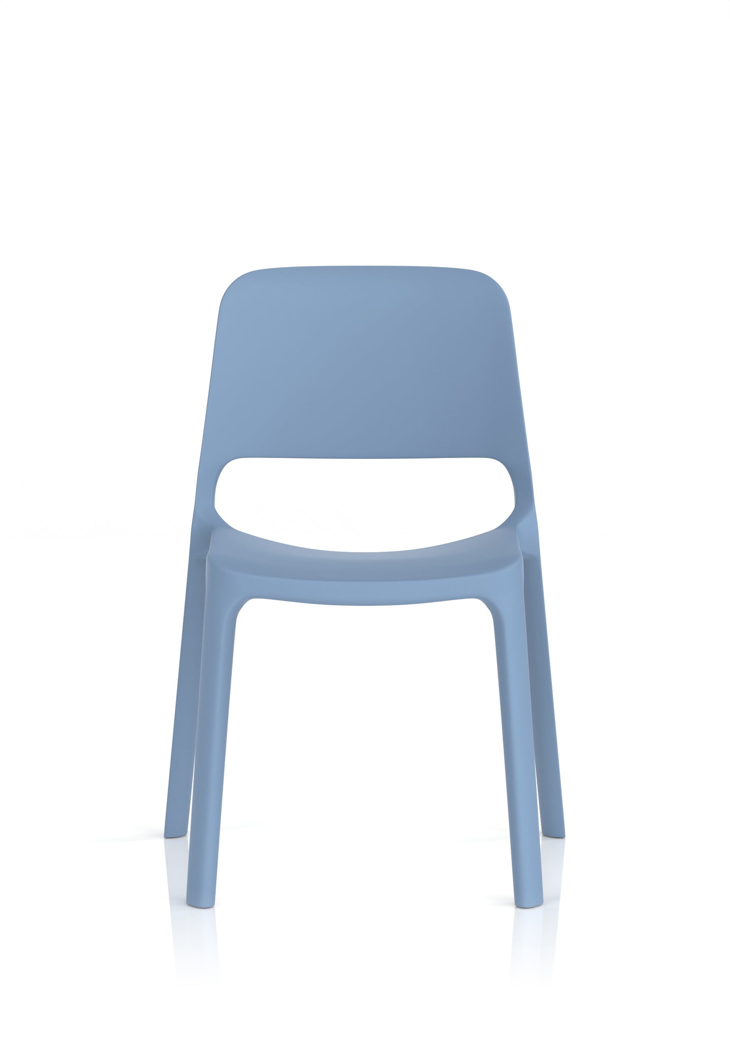Nest Loop Stacking Cafe & Bistro Chair – Polypropylene, White/Grey/Blue, With or Without Arms, No Assembly, 5 Year Warranty – Modern Space-Saving Office Dining Seating