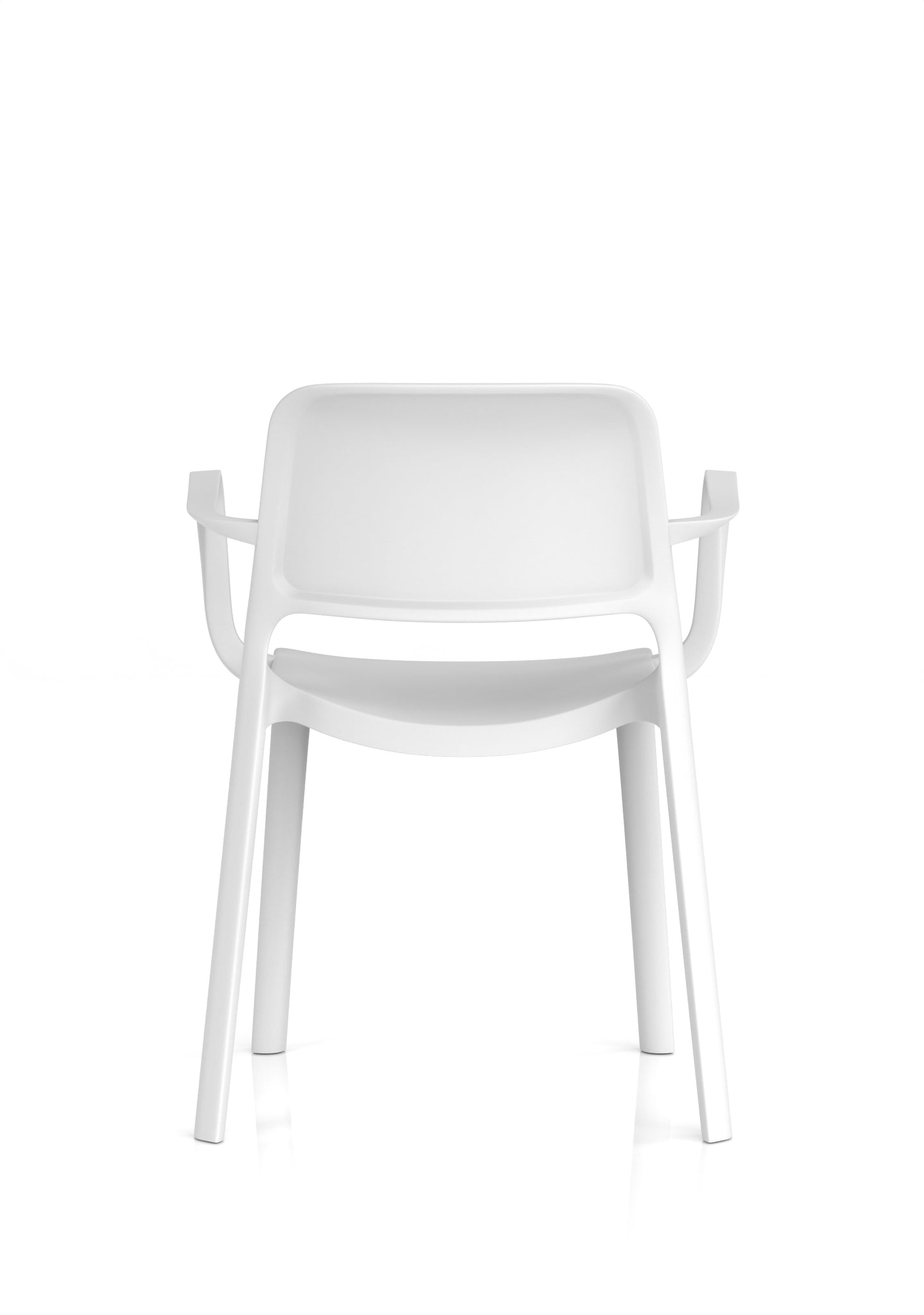 Nest Loop Stacking Cafe & Bistro Chair – Polypropylene, White/Grey/Blue, With or Without Arms, No Assembly, 5 Year Warranty – Modern Space-Saving Office Dining Seating