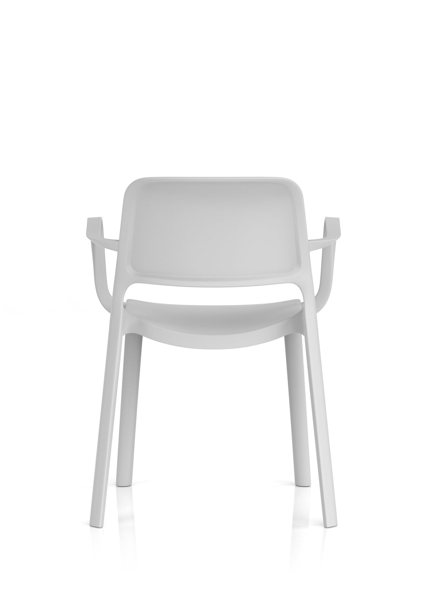 Nest Loop Stacking Cafe & Bistro Chair – Polypropylene, White/Grey/Blue, With or Without Arms, No Assembly, 5 Year Warranty – Modern Space-Saving Office Dining Seating
