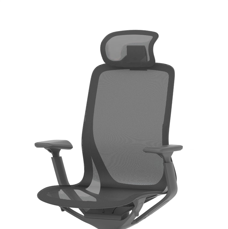Lumo Executive Office Chair – Mesh Back, Multiple Colours, Adjustable with/without Headrest, Self-Assembly, 5 Year Warranty on Mechanical Parts