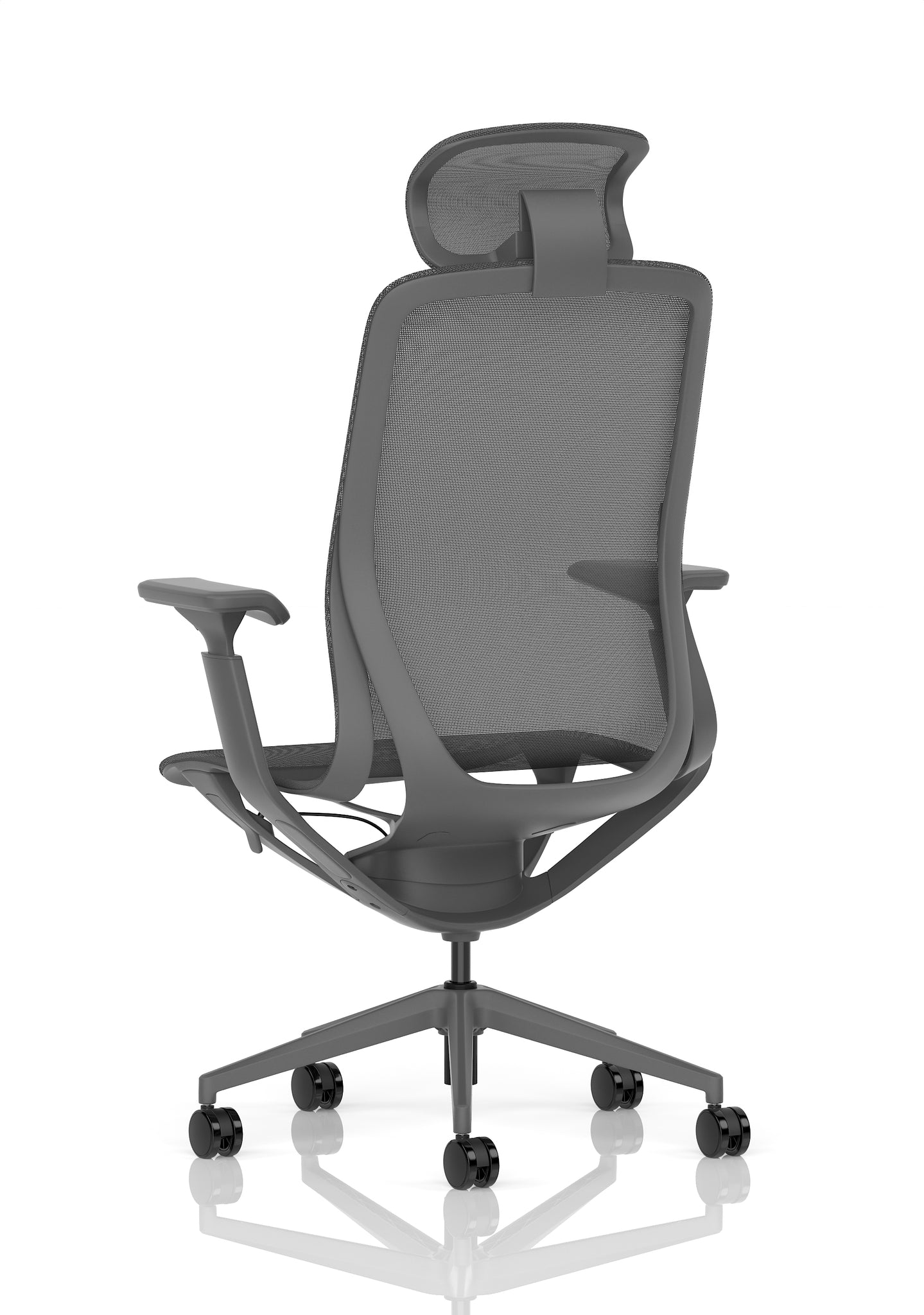 Lumo Executive Office Chair – Mesh Back, Multiple Colours, Adjustable with/without Headrest, Self-Assembly, 5 Year Warranty on Mechanical Parts