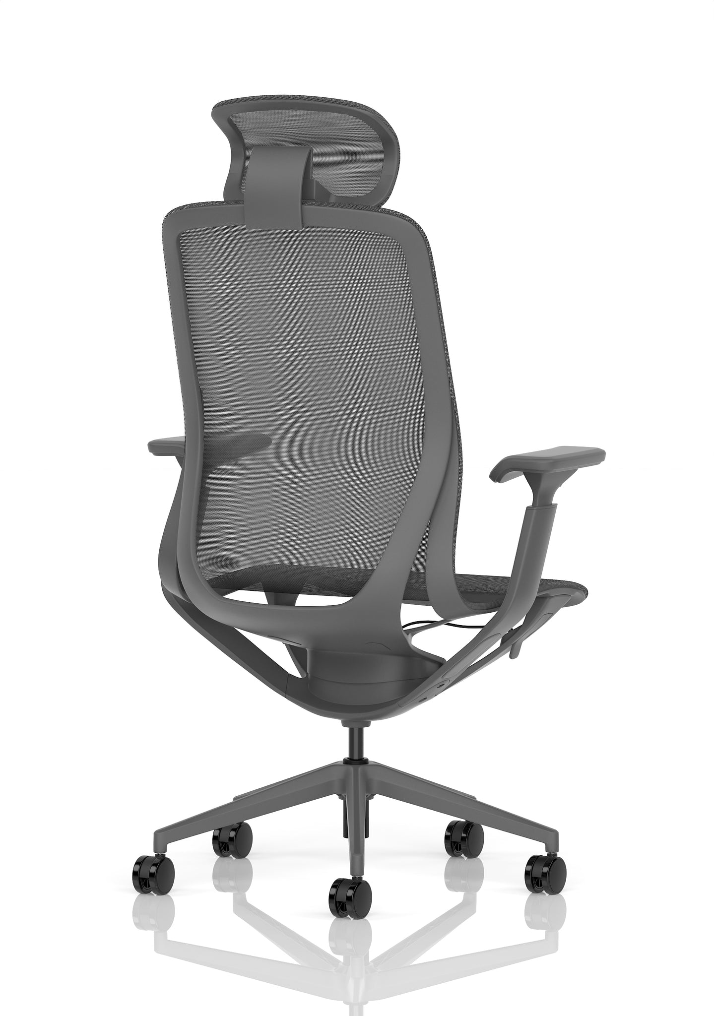 Lumo Executive Office Chair – Mesh Back, Multiple Colours, Adjustable with/without Headrest, Self-Assembly, 5 Year Warranty on Mechanical Parts