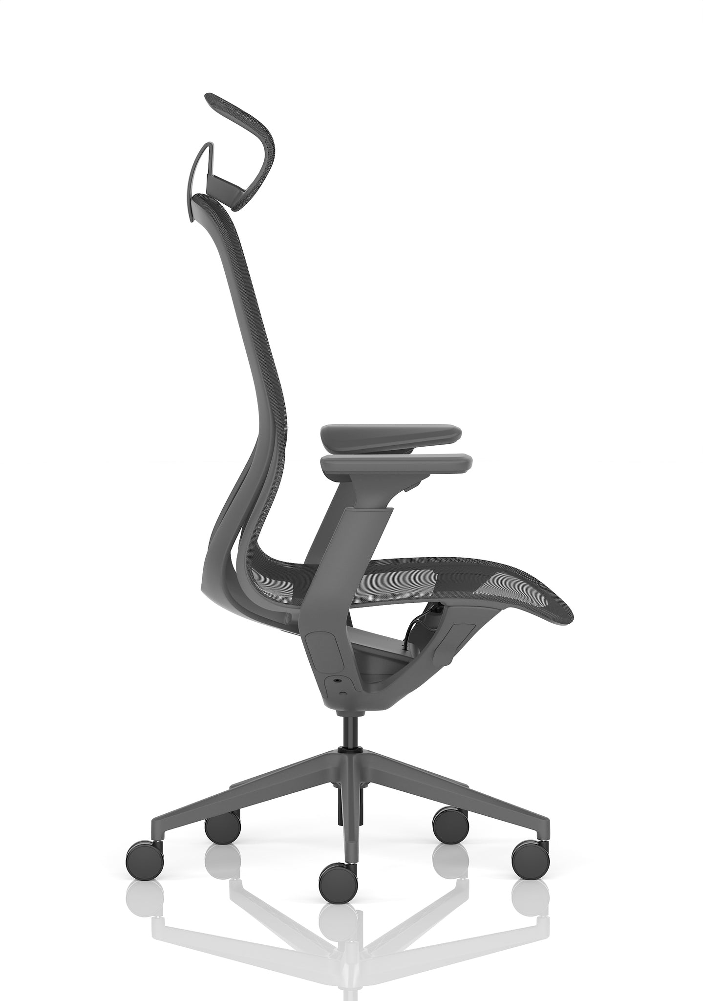 Lumo Executive Office Chair – Mesh Back, Multiple Colours, Adjustable with/without Headrest, Self-Assembly, 5 Year Warranty on Mechanical Parts