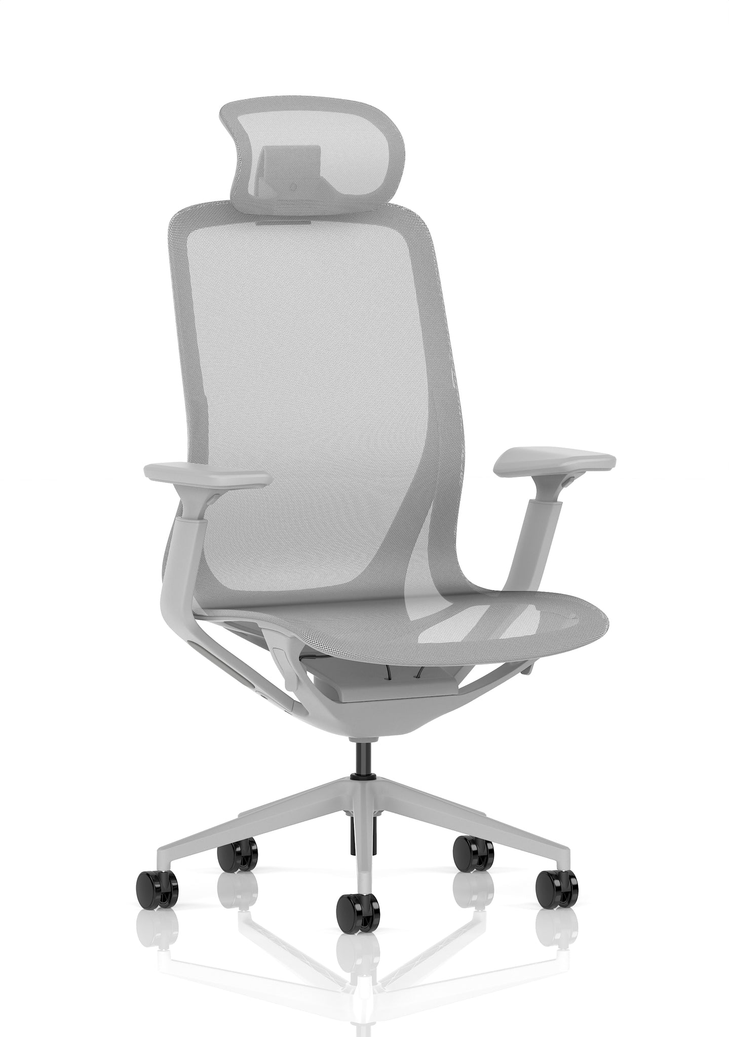 Lumo Executive Office Chair – Mesh Back, Multiple Colours, Adjustable with/without Headrest, Self-Assembly, 5 Year Warranty on Mechanical Parts