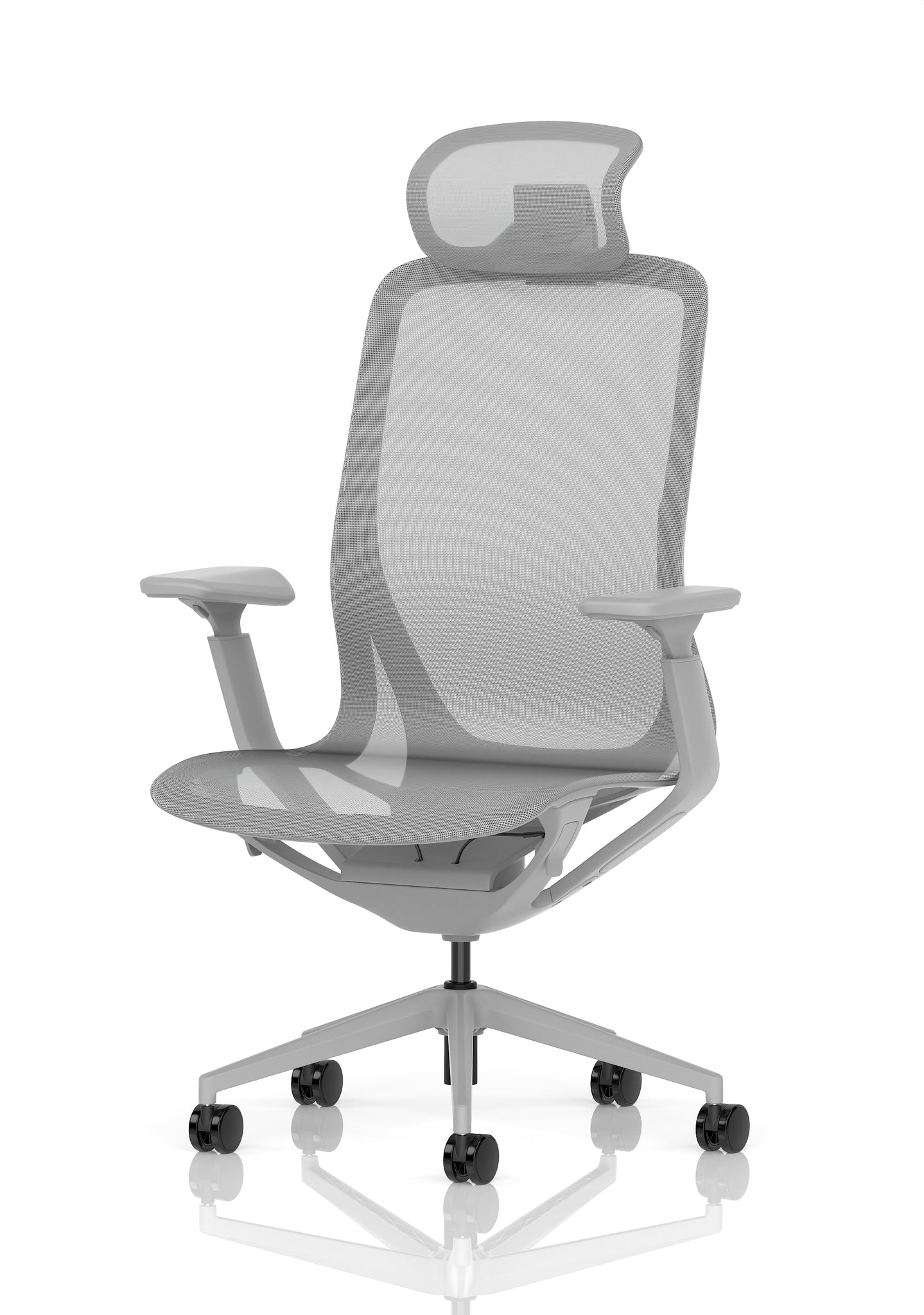 Lumo Executive Office Chair – Mesh Back, Multiple Colours, Adjustable with/without Headrest, Self-Assembly, 5 Year Warranty on Mechanical Parts