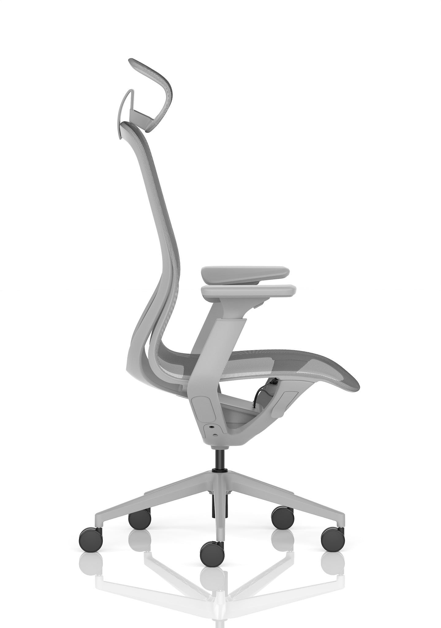 Lumo Executive Office Chair – Mesh Back, Multiple Colours, Adjustable with/without Headrest, Self-Assembly, 5 Year Warranty on Mechanical Parts