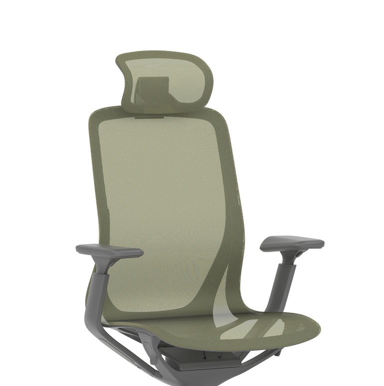 Lumo Executive Office Chair – Mesh Back, Multiple Colours, Adjustable with/without Headrest, Self-Assembly, 5 Year Warranty on Mechanical Parts