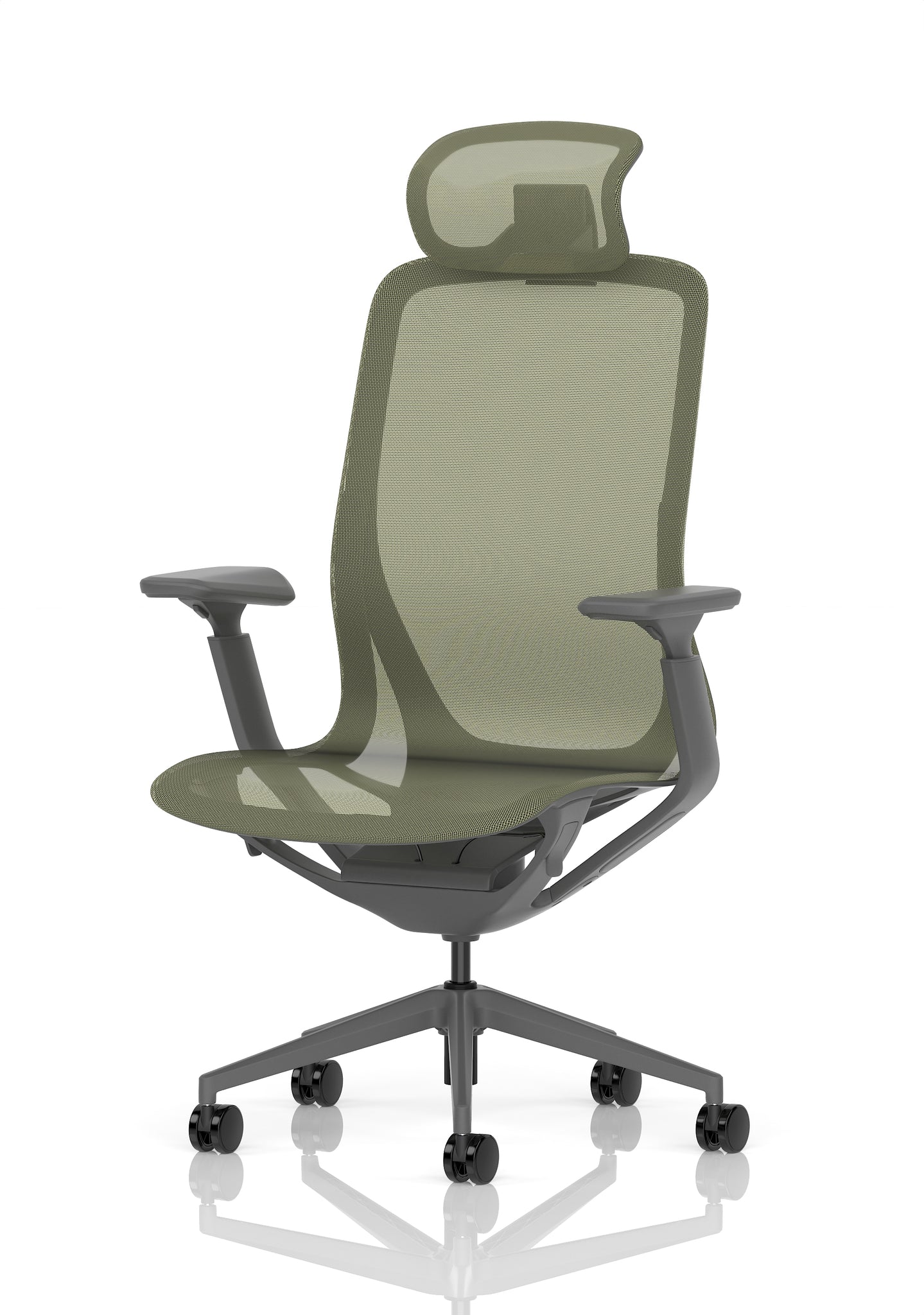Lumo Executive Office Chair – Mesh Back, Multiple Colours, Adjustable with/without Headrest, Self-Assembly, 5 Year Warranty on Mechanical Parts