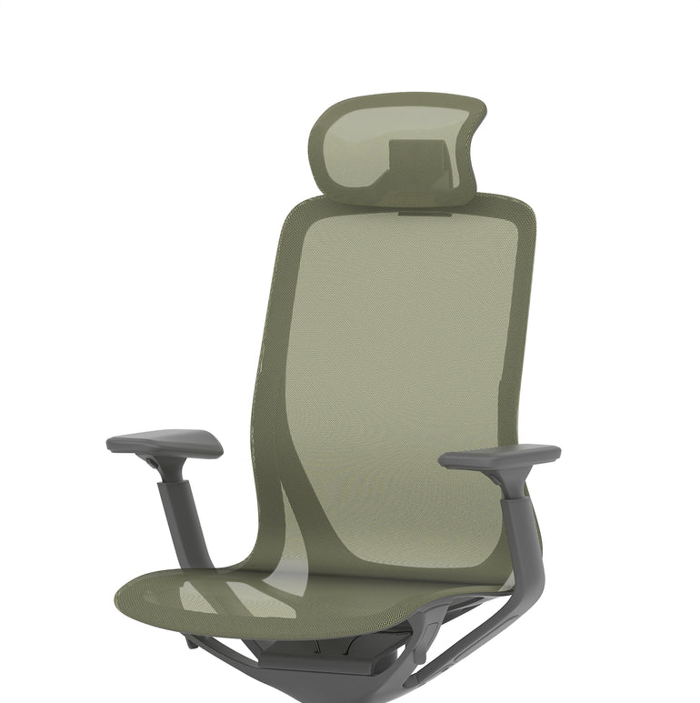 Lumo Executive Office Chair – Mesh Back, Multiple Colours, Adjustable with/without Headrest, Self-Assembly, 5 Year Warranty on Mechanical Parts
