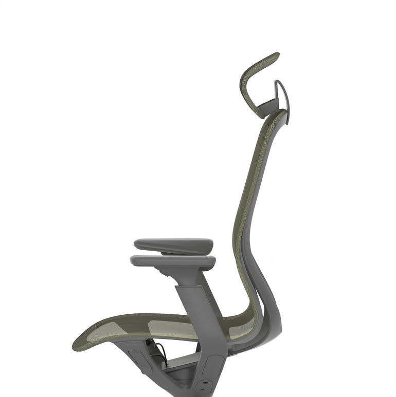 Lumo Executive Office Chair – Mesh Back, Multiple Colours, Adjustable with/without Headrest, Self-Assembly, 5 Year Warranty on Mechanical Parts