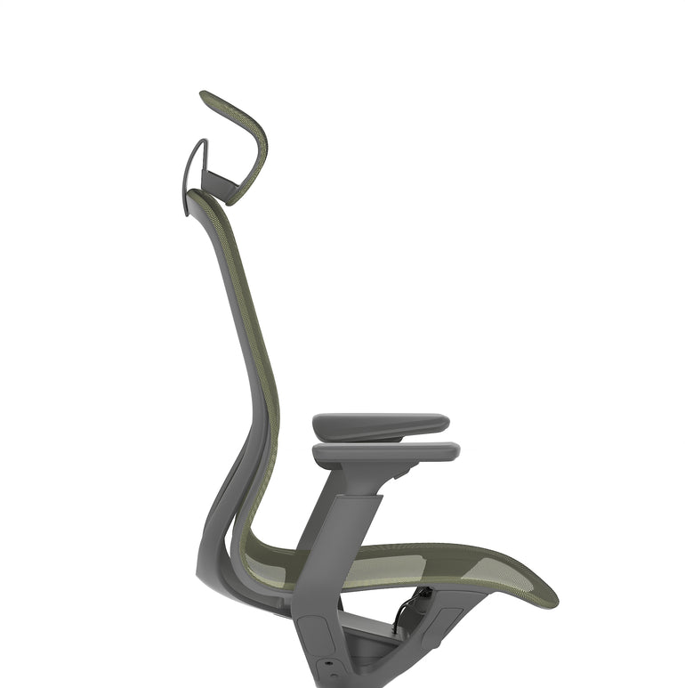 Lumo Executive Office Chair – Mesh Back, Multiple Colours, Adjustable with/without Headrest, Self-Assembly, 5 Year Warranty on Mechanical Parts