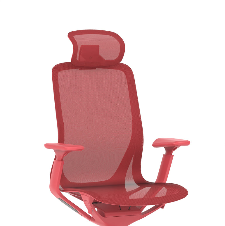 Lumo Executive Office Chair – Mesh Back, Multiple Colours, Adjustable with/without Headrest, Self-Assembly, 5 Year Warranty on Mechanical Parts