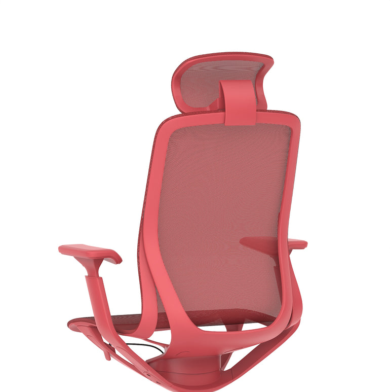 Lumo Executive Office Chair – Mesh Back, Multiple Colours, Adjustable with/without Headrest, Self-Assembly, 5 Year Warranty on Mechanical Parts