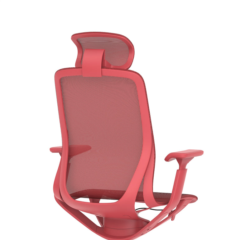 Lumo Executive Office Chair – Mesh Back, Multiple Colours, Adjustable with/without Headrest, Self-Assembly, 5 Year Warranty on Mechanical Parts